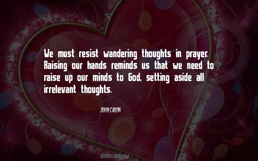 In Our Thoughts Quotes #163681