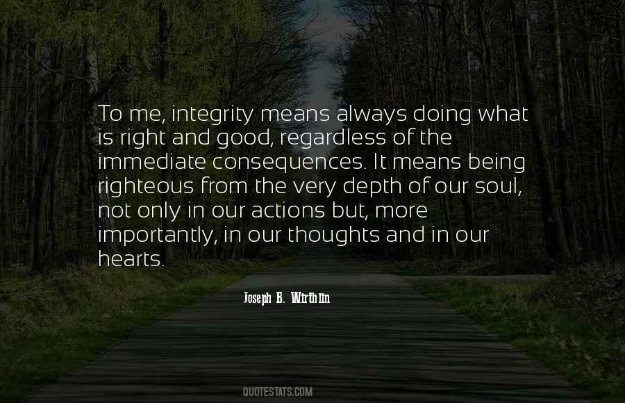 In Our Thoughts Quotes #1822389