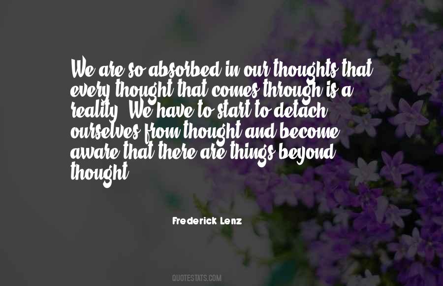 In Our Thoughts Quotes #421341