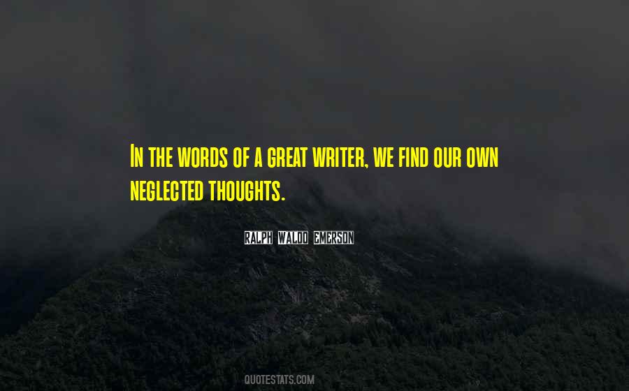 In Our Thoughts Quotes #52102