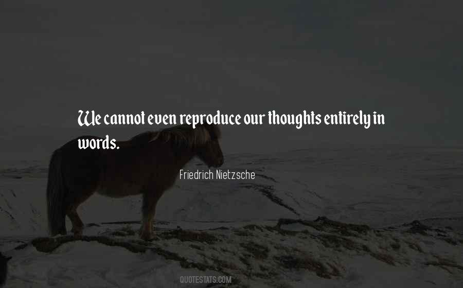 In Our Thoughts Quotes #81233