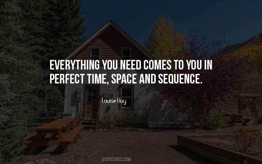 In Perfect Time Quotes #1666408