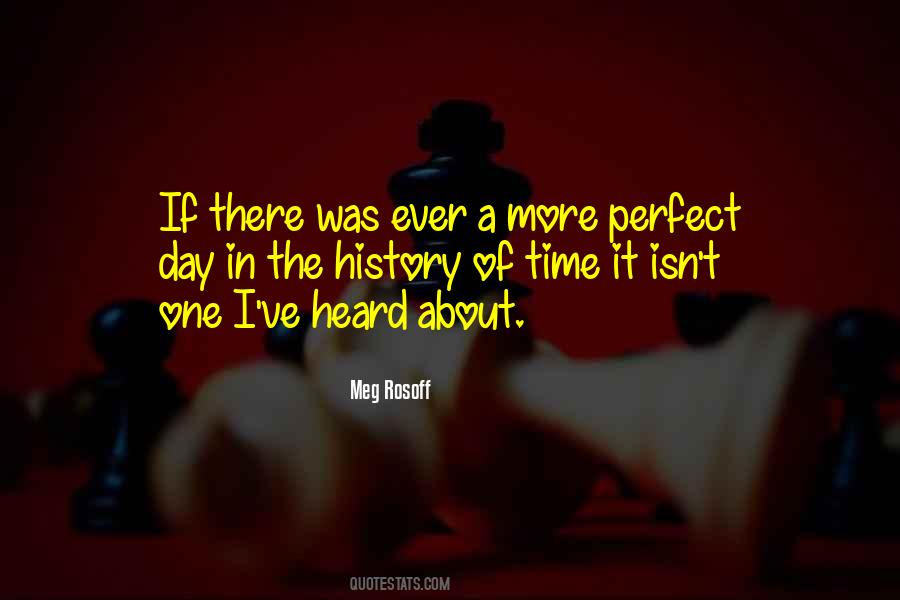 In Perfect Time Quotes #459125