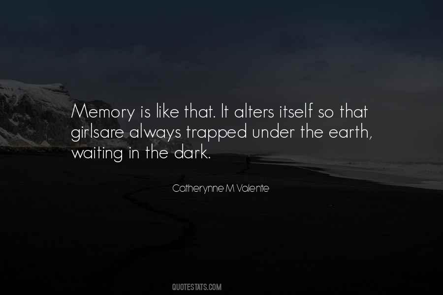 In Someone's Memory Quotes #8931