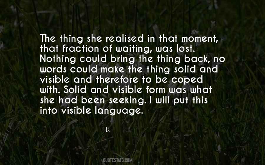 In That Moment Quotes #1031199