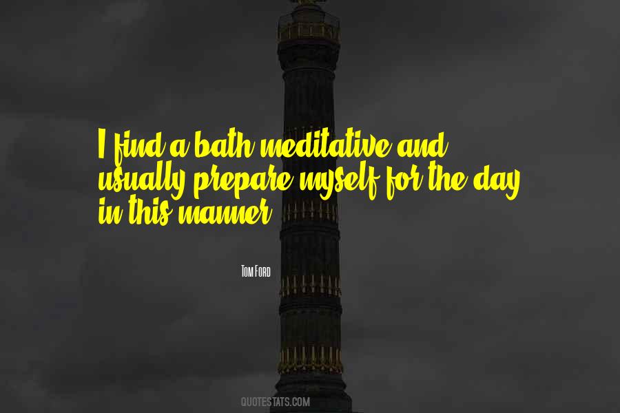 In The Bath Quotes #853714 In The Bath Quotes #853714