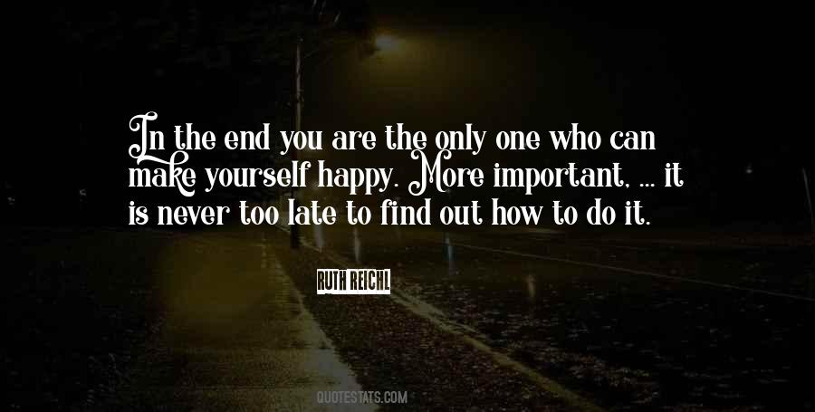 In The End You Quotes #1119756