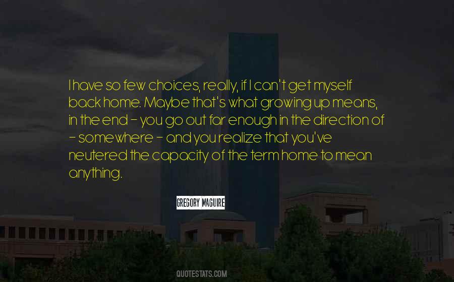 In The End You Realize Quotes #473616