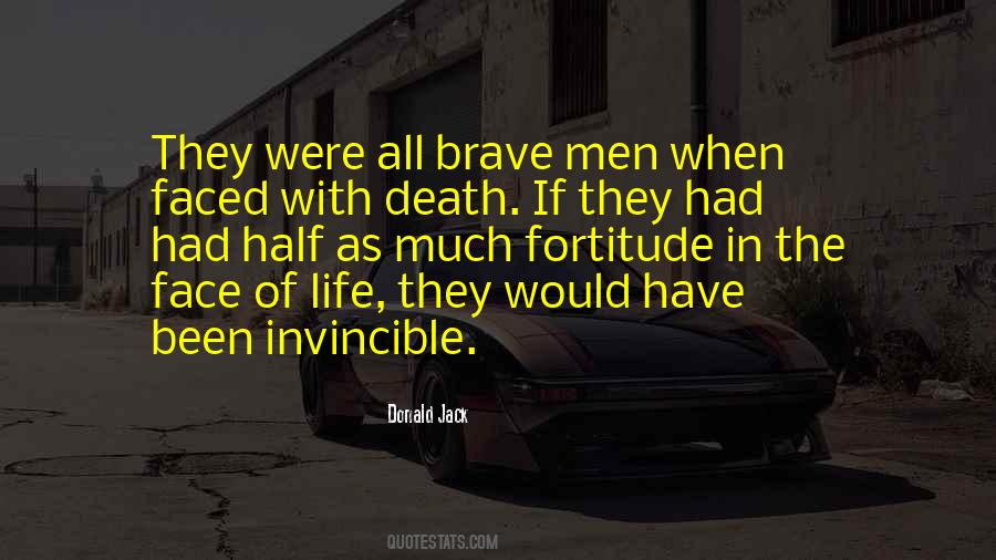 In The Face Of Death Quotes #102649