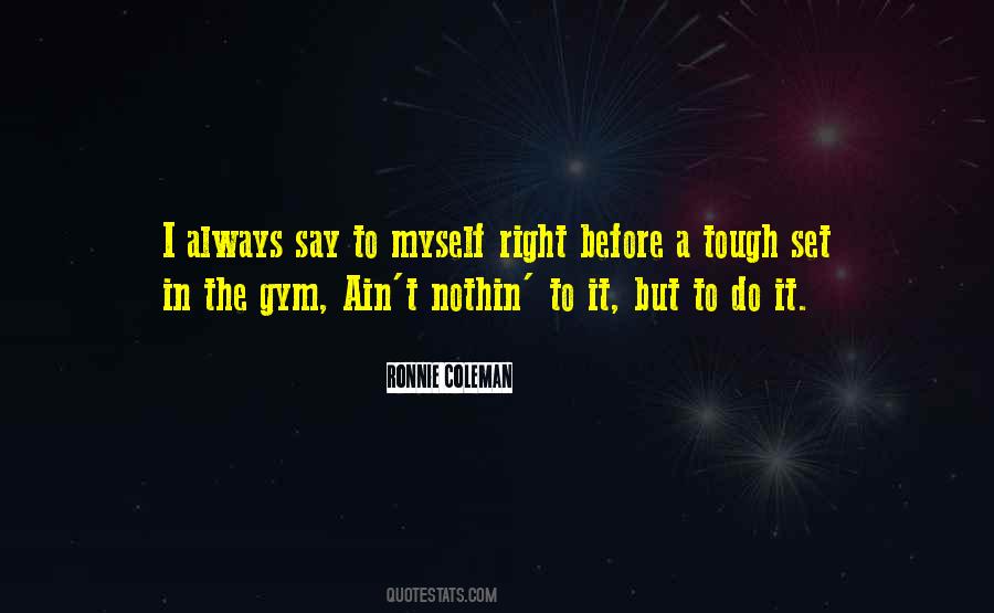 In The Gym Quotes #1144061