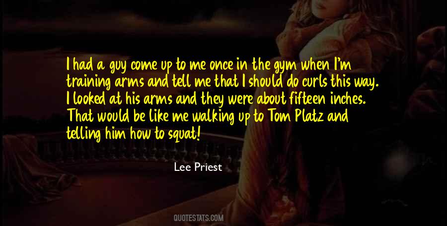 In The Gym Quotes #1277625