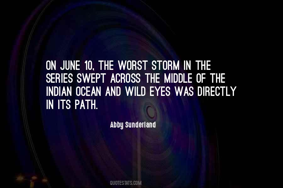 In The Middle Of A Storm Quotes #1692968