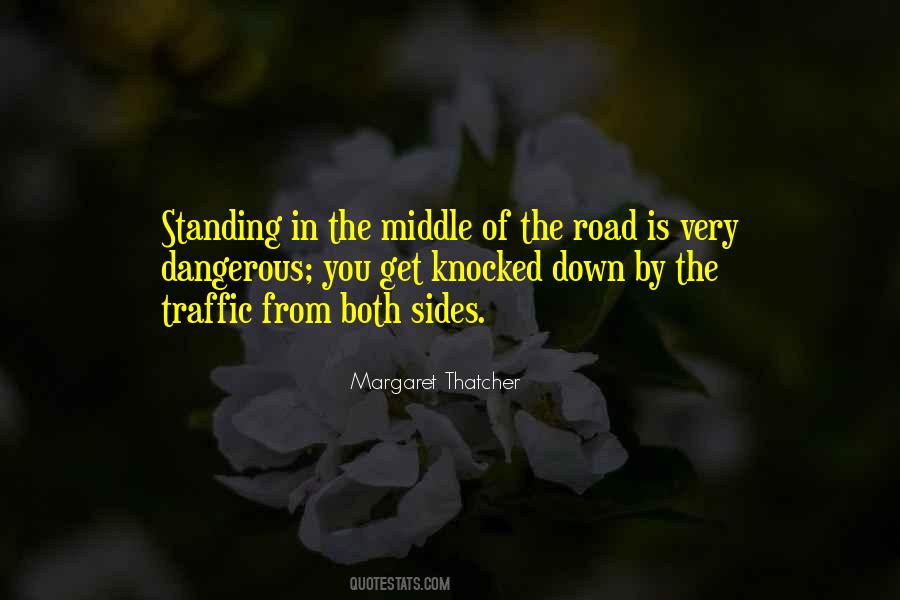 In The Middle Of The Road Quotes #104658