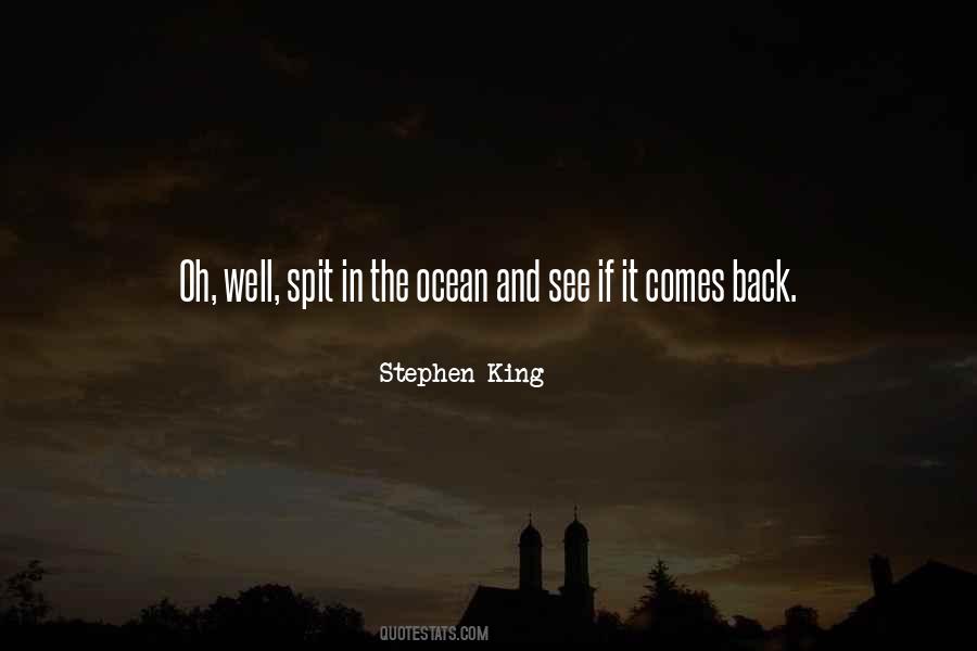 In The Ocean Quotes #1767430