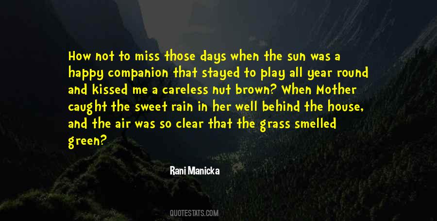 In The Rain Quotes #150831