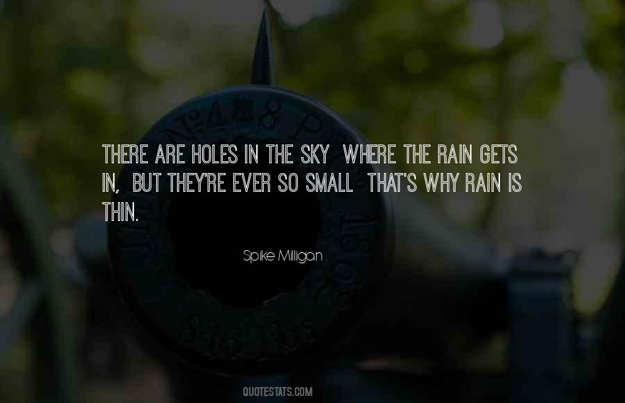 In The Rain Quotes #20340