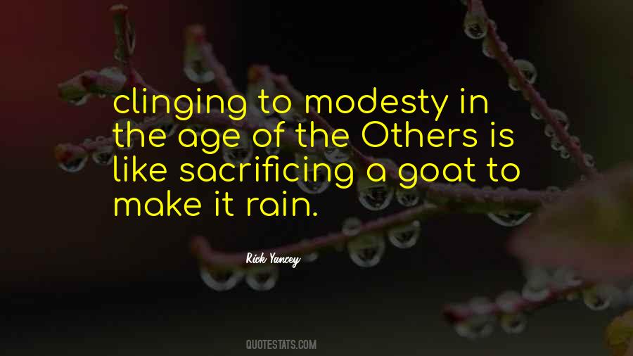 In The Rain Quotes #46641