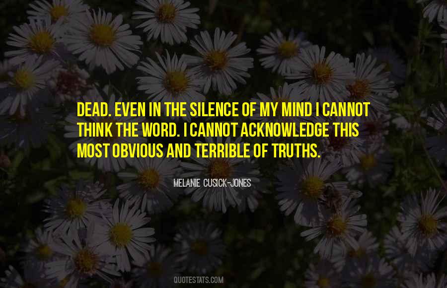 In The Silence Quotes #1378651