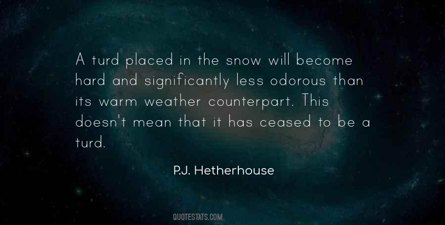 In The Snow Quotes #1081477