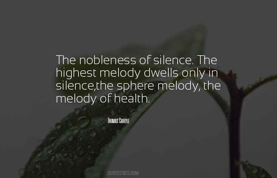 In The Sphere Of Silence Quotes #597770