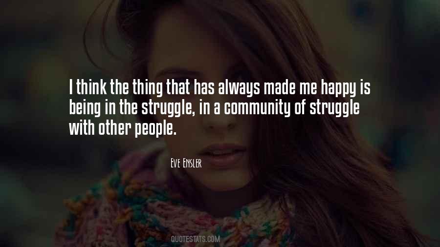 In The Struggle Quotes #918145