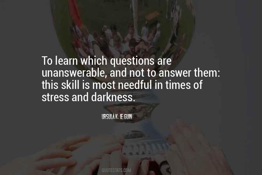 In Times Of Stress Quotes #208244