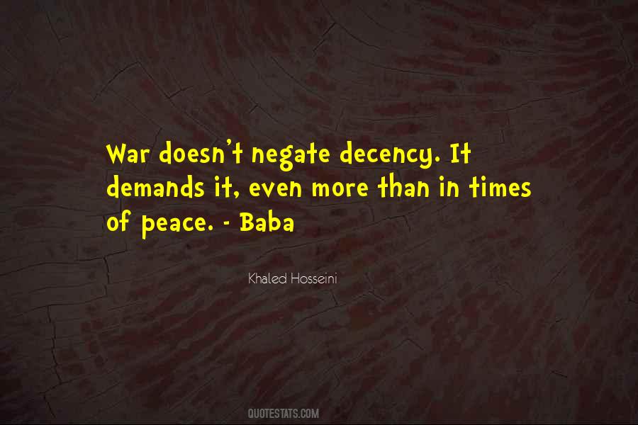 In Times Of War Quotes #1078450