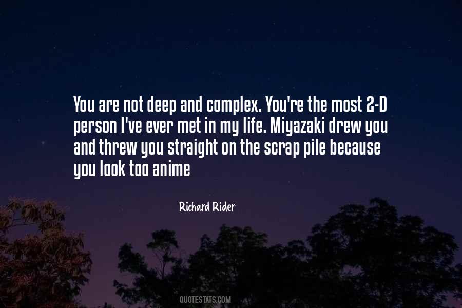 In Too Deep Quotes #1336418