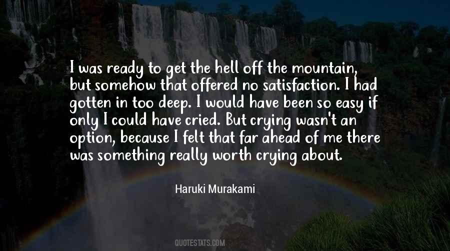 In Too Deep Quotes #1842682
