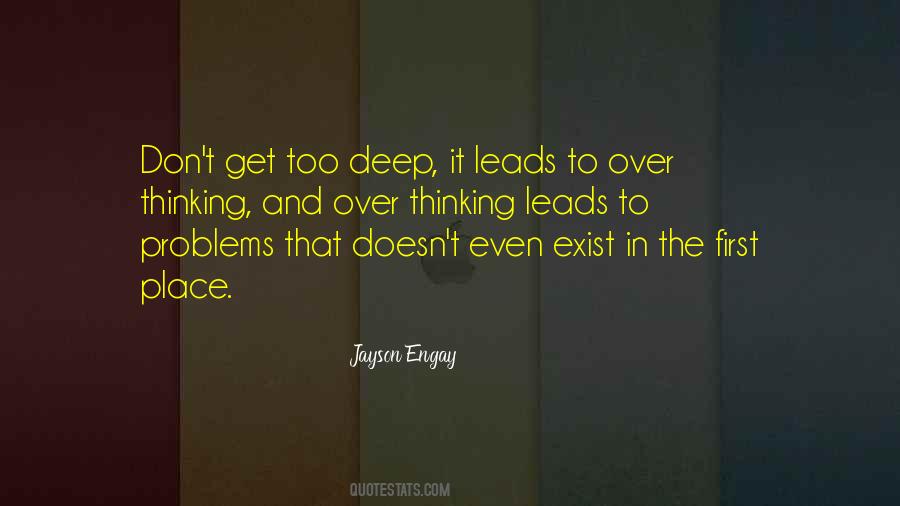 In Too Deep Quotes #686907