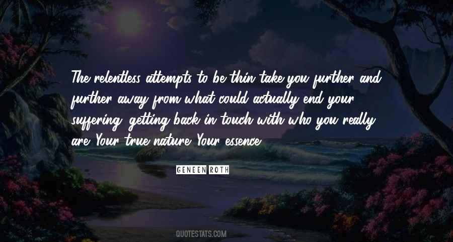 In Touch With Nature Quotes #1506519