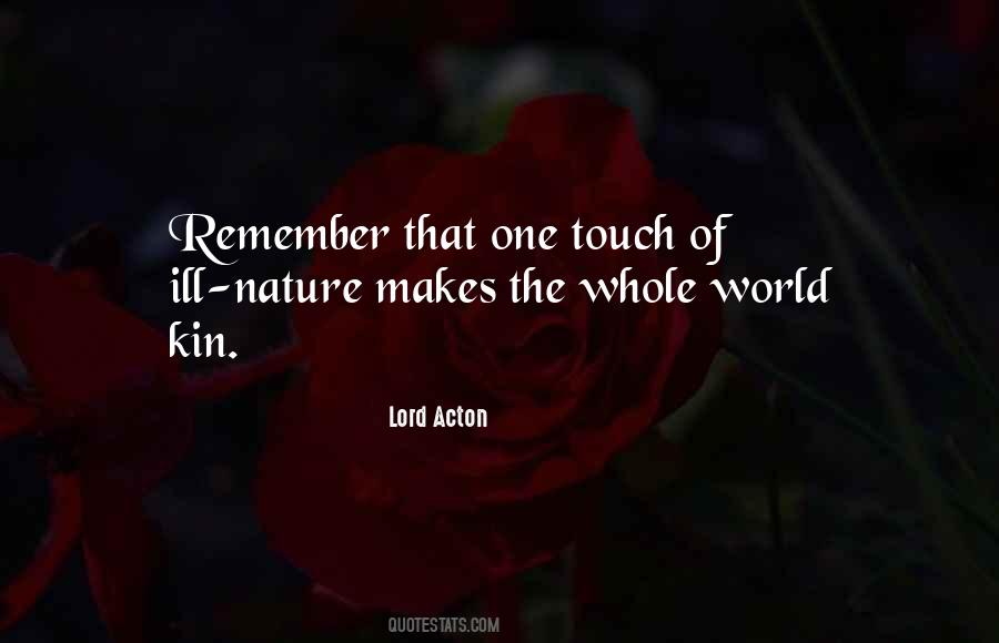 In Touch With Nature Quotes #1766243