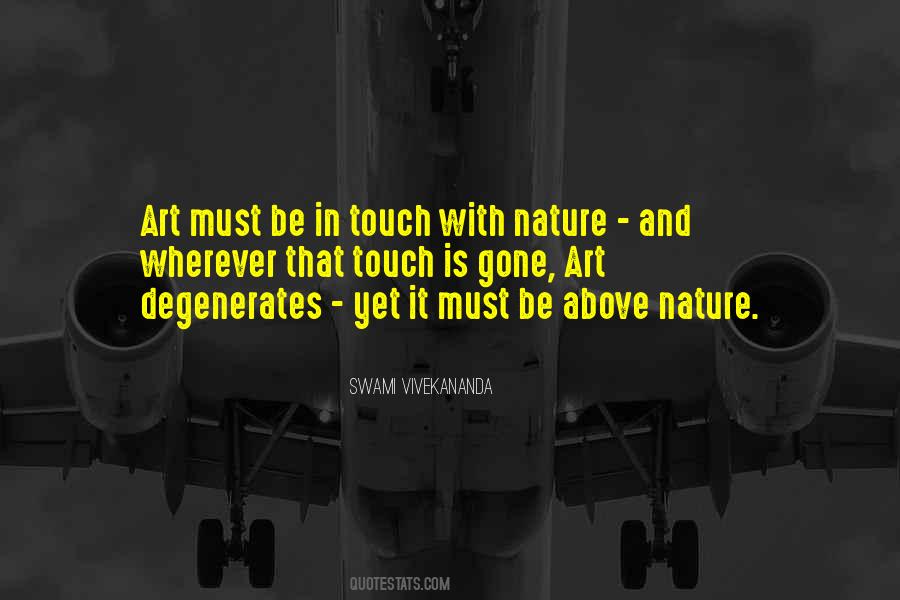 In Touch With Nature Quotes #1865730