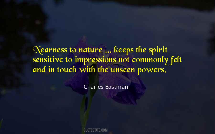 In Touch With Nature Quotes #587210