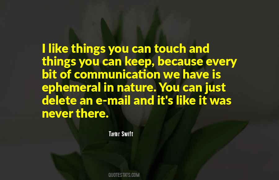 In Touch With Nature Quotes #937252