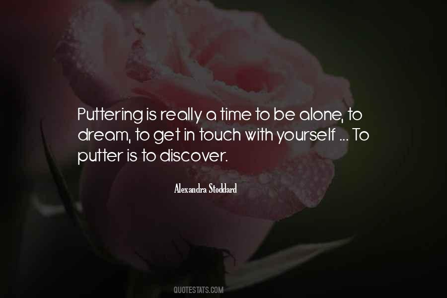 In Touch With Yourself Quotes #1255467