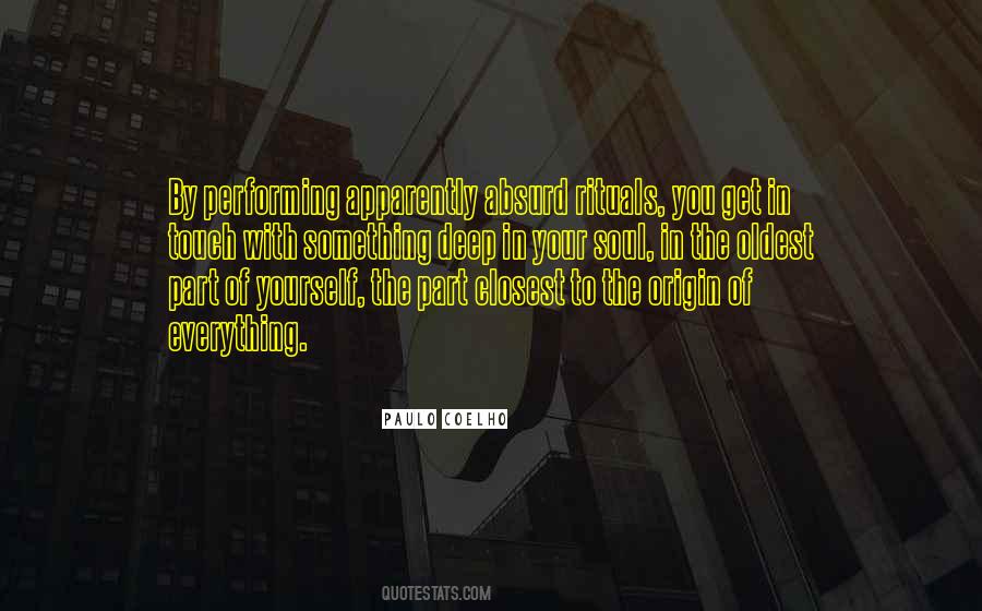 In Touch With Yourself Quotes #1702678