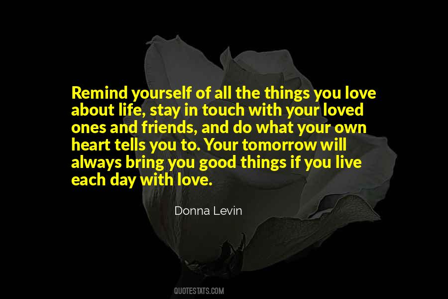 In Touch With Yourself Quotes #1731040