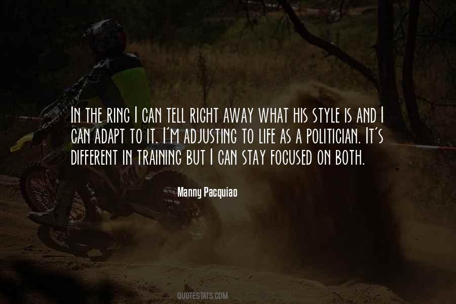 In Training Quotes #411646