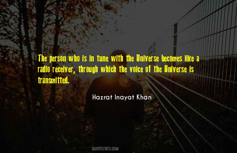 In Tune With The Universe Quotes #1663732
