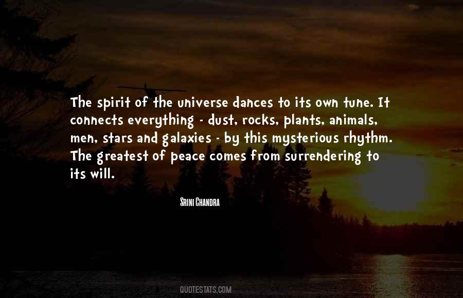 In Tune With The Universe Quotes #867329