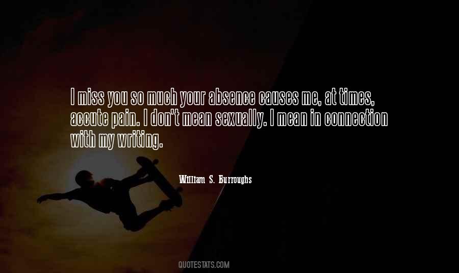 In Your Absence Quotes #1453626