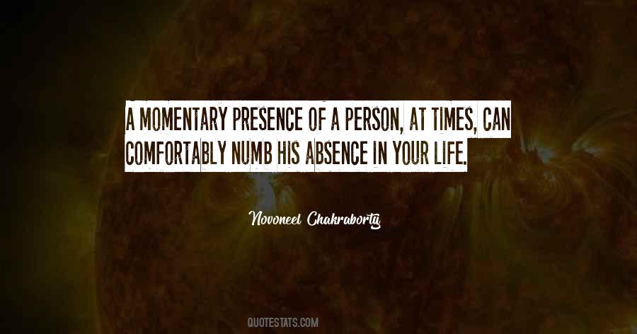 In Your Absence Quotes #923454