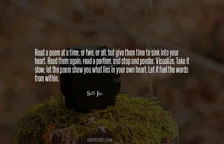 In Your Own Time Quotes #284765