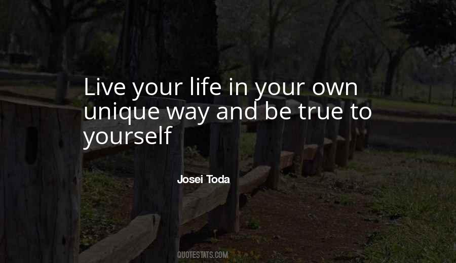 In Your Own Way Quotes #367600 In Your Own Way Quotes #367600