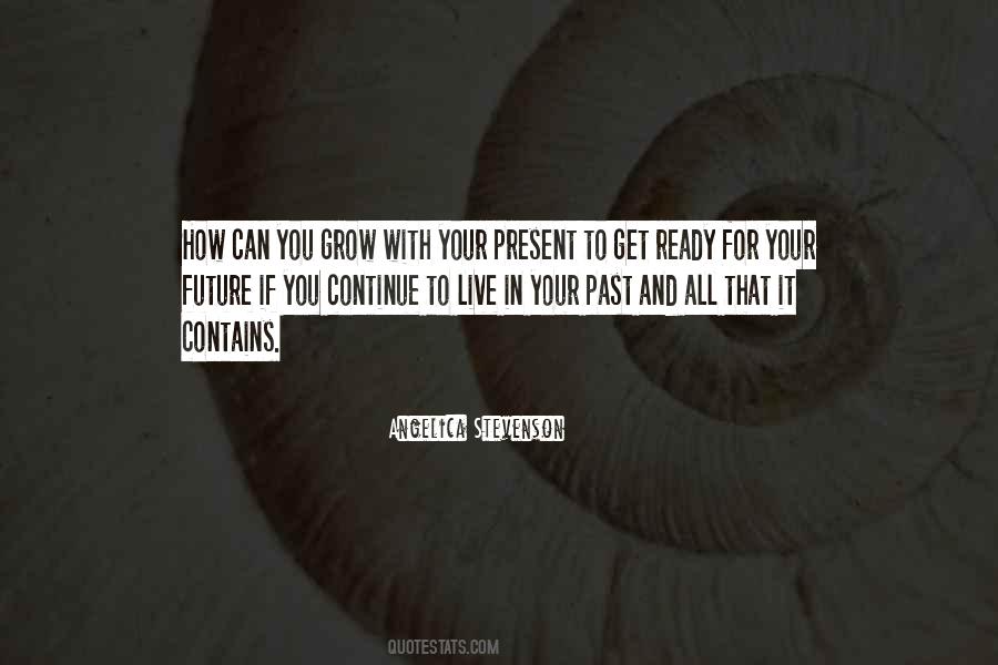 In Your Past Quotes #1292830