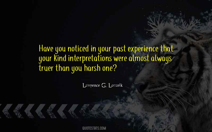 In Your Past Quotes #89309