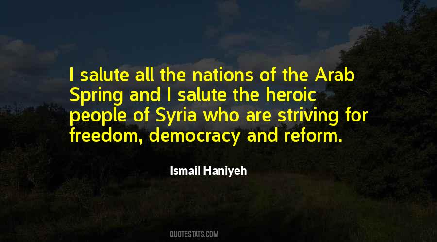 Quotes About The Arab Spring #38473