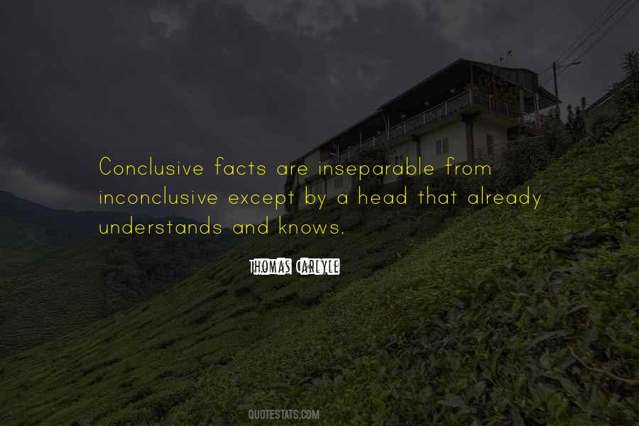 Inconclusive Quotes #309703