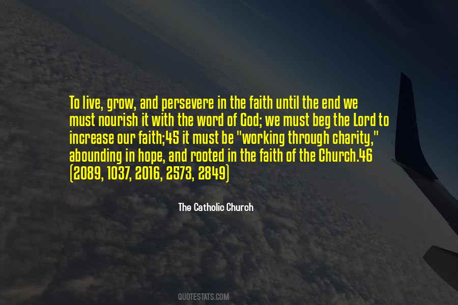 Increase Our Faith Quotes #1098740